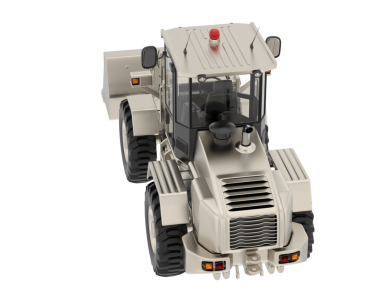 Robot beyazda izole edildi. 3d illüstrasyon