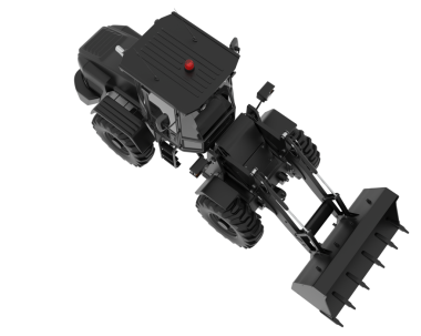 Modern elektrikli scooter beyaz arka planda izole edilmiş. 3d oluşturma