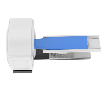 Mavi saplı beyaz elektrikli jilet.