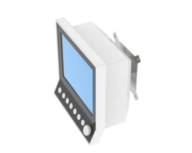 Bilgisayar simgesi. beyaz arkaplanda izole edilmiş web tasarımı için bilgisayar vektör simgesinin karikatürü