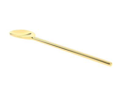 3 boyutlu altın yemek çubuğu simgesi. vektör.