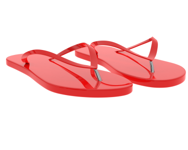 kırmızı kadın ayakkabıları, illüstrasyon, beyaz arkaplanda vektör.