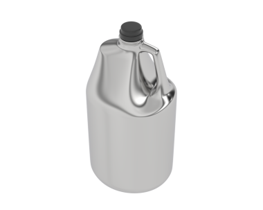 şişe bir sıvı ile