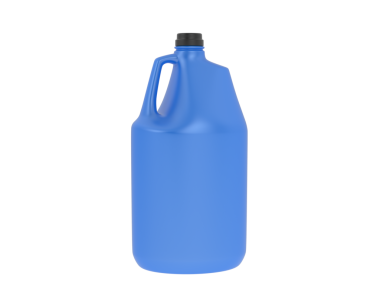 Arka planda izole edilmiş plastik şişe