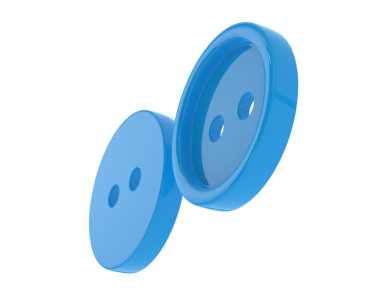 Beyaz arkaplan vektör illüstrasyonunda mavi hoparlör