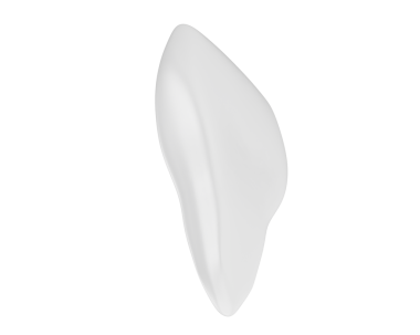 3 boyutlu beyaz yumurta.