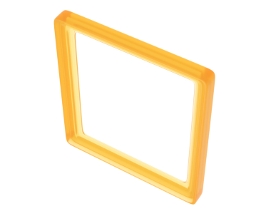 boş fotoğraf çerçevesi izole edildi