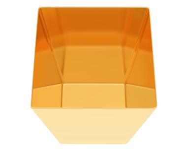 Bir restoran veya menü için boş tepsiyi izole ettim. vektör illüstrasyonu