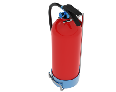 Beyaz arkaplanda söndürücü