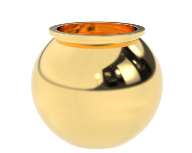 Beyaz arkaplanda ballı boş cam kavanoz