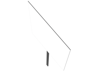 boş pankart işareti illüstrasyonu.