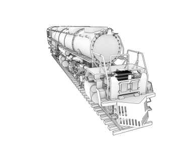 arka plan üzerinde tren