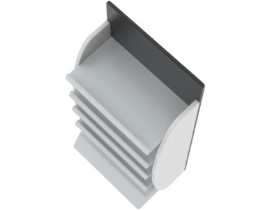 Boş broşür maketi. 3 Boyutlu Hazırlama