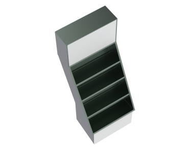 3 boyutlu metal kapı.