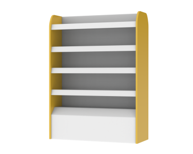 şeffaf arkaplanda rafları olan depo   