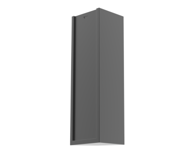 Siyah arka planda izole edilmiş boş bir yer. Görünüm için dur.