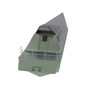 Beyaz arka plan üzerinde tekne