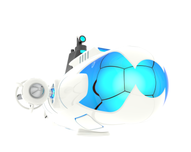 beyaz arkaplanda sanal gerçeklik vr izole