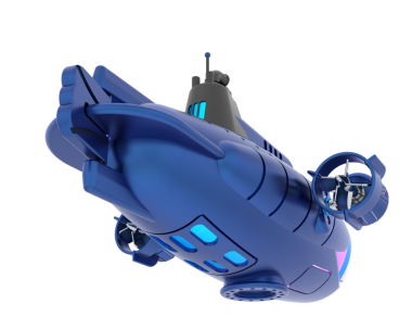 Bir geminin 3cg görüntülemesi