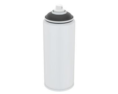 Boş sprey şişesi modeli