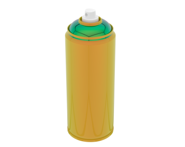 Şişe simgesi, karikatür tarzı