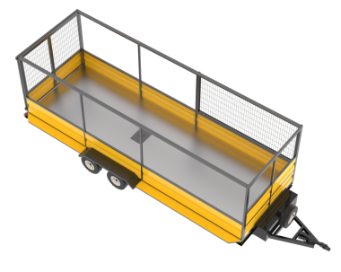 3D cg karavan görüntüleme aracı