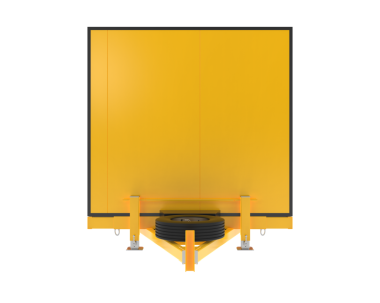 Sarı otobüs durağı simgesi.