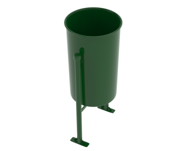 yeşil su pompası beyaz arkaplanda izole edildi