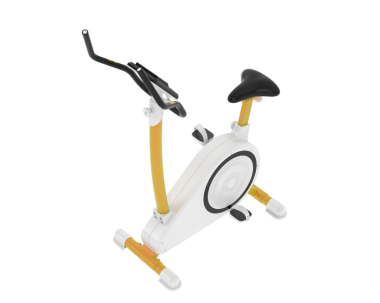 Modern scooter beyaz arka planda izole edilmiş. 3d oluşturma