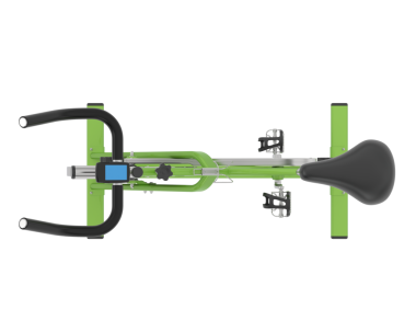 Beyaz izole arkaplanda taşınmak için modern scooter