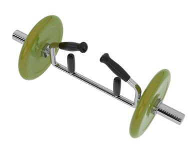 3 boyutlu spor malzemesi.