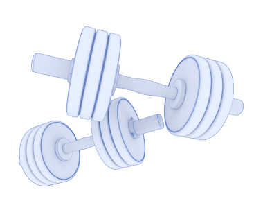 Halterler. 3 Boyutlu Hazırlama