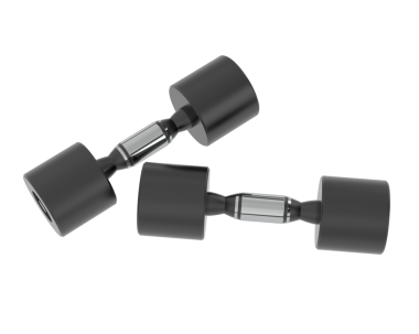 Dambıl beyaz arka planda izole edildi. 3 Boyutlu Hazırlama.