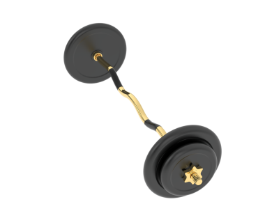 Siyah metal bir çanın 3 boyutlu resmi