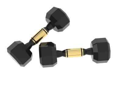 3 boyutlu spor malzemesi.