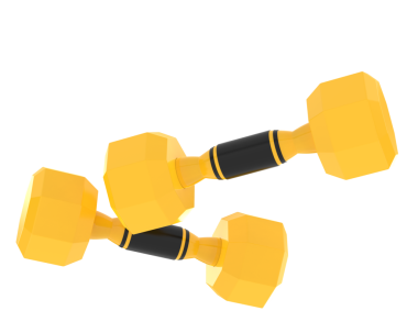 Bir spor salonunun vektör çizimi