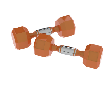 dambıl simgesi. Web tasarımı için fitness çanları vektör simgesinin düz çizimi