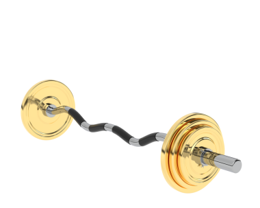 Siyah arkaplanlı altın zincirin 3 boyutlu resmi