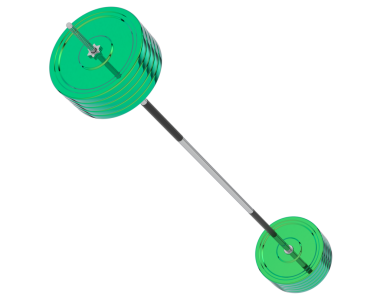 Kırmızı çizgili yeşil ok..