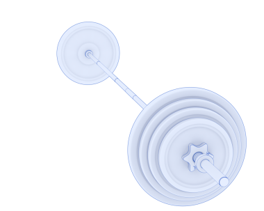 Siyah zemin üzerinde beyaz spiralin 3 boyutlu çizimi