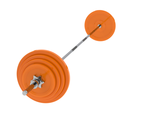 turuncu metal çubuklu