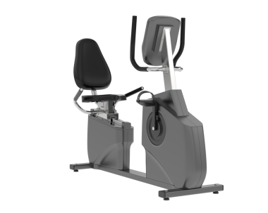 modern fitness makinesi beyaz arkaplanda izole