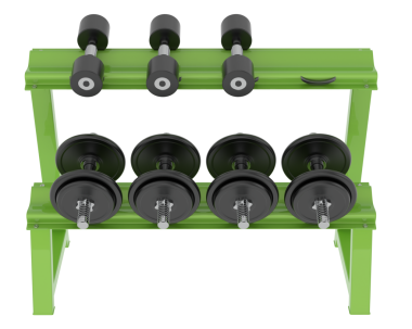 Beyaz arkaplanda izole edilmiş yeşil bir elektrik prizinin 3 boyutlu görüntülenmesi