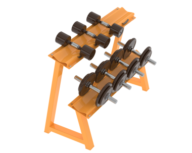 Metal vidanın 3 boyutlu görüntüsü