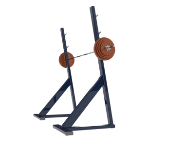 Siyah arka planda izole edilmiş 3 boyutlu bir spor malzemesi.