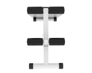 modern krom dambıl siyah arkaplanda izole edilmiş. 3 Boyutlu Hazırlama.