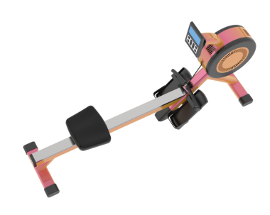 Pembe bir bisikletin 3 boyutlu görüntüsü