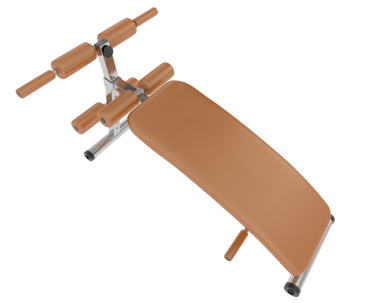 Beyaz arka planda izole edilmiş 3 boyutlu ahşap bir sandalye.