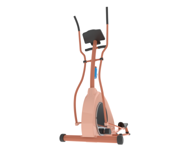 Beyaz arkaplanda 3 boyutlu bir spor salonu oluşturma