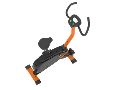 siyah saplı modern bisiklet.